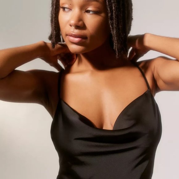 Urban Outfitters UO Mallory Cowl Neck Slip Dress - Picture 3 of 6